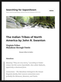 Indians of North America: Powhatan