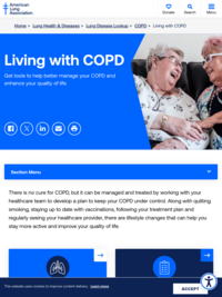 Living with COPD: A life change