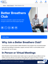 Better Breathers Clubs