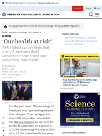 'Our health at risk'