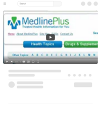 Finding Information about Stress on MedlinePlus.gov [Screencast ]