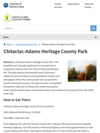 Chitactac-Adams Heritage County Park