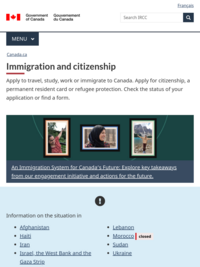 Citizenship and Immigration Canada
