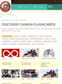 Flashcards | CitizenshipCounts.ca