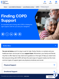 Living with COPD: Get Social Support