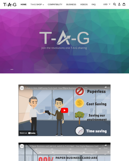T-A-G:tm: : Tap - And - Go ! | EasyStore