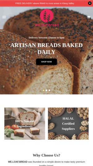 we.loaf.bread | EasyStore