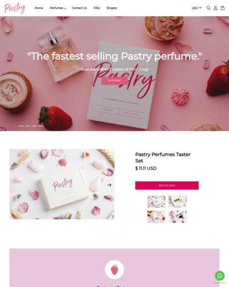 Pastry Perfumes | EasyStore