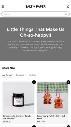 Salt x Paper Stationery & Gifts | EasyStore