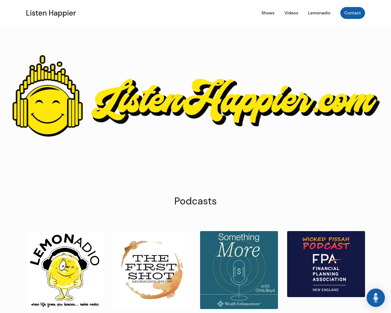 Listen Happier Website