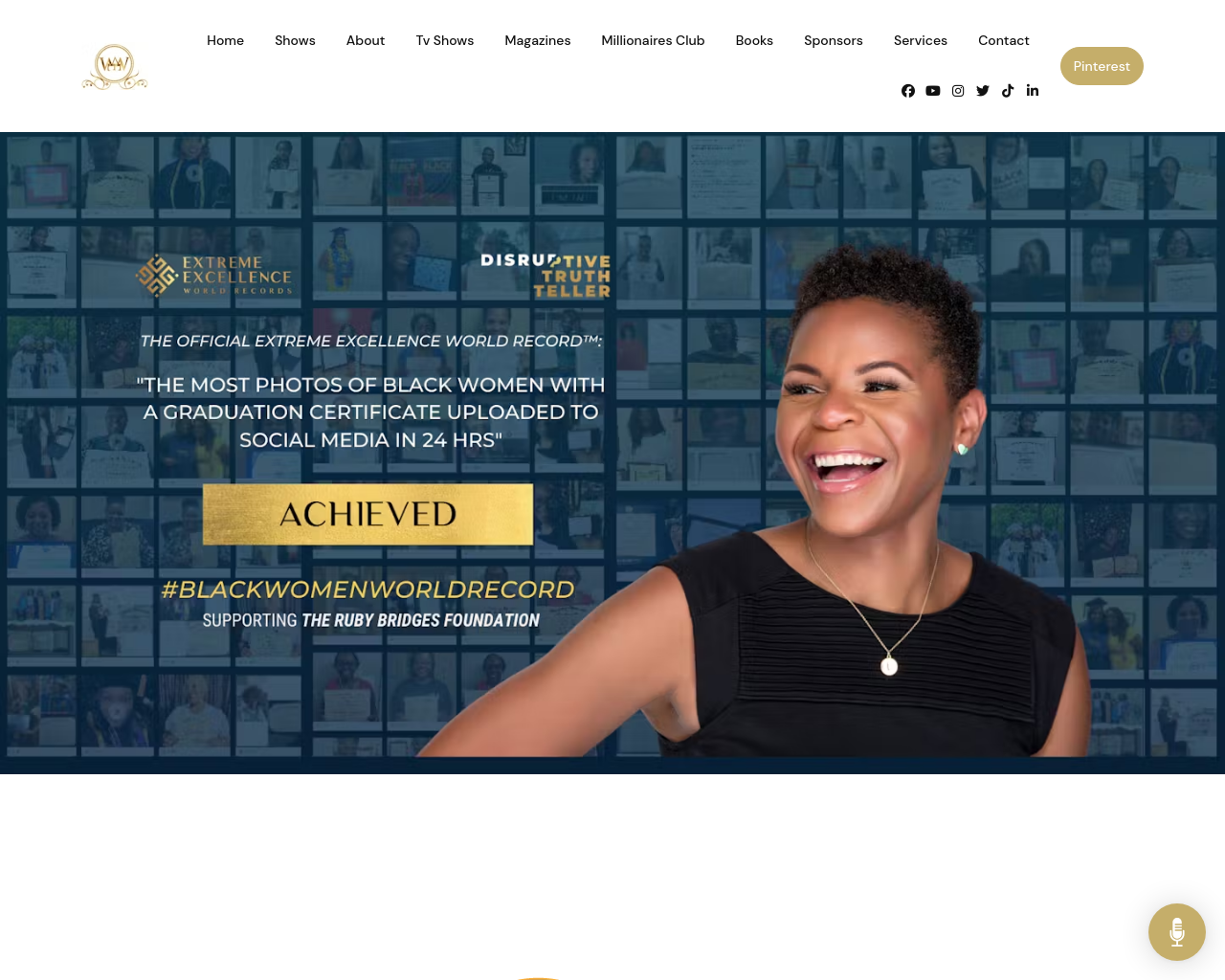 Wealthy Women Entrepreneurs Network Website