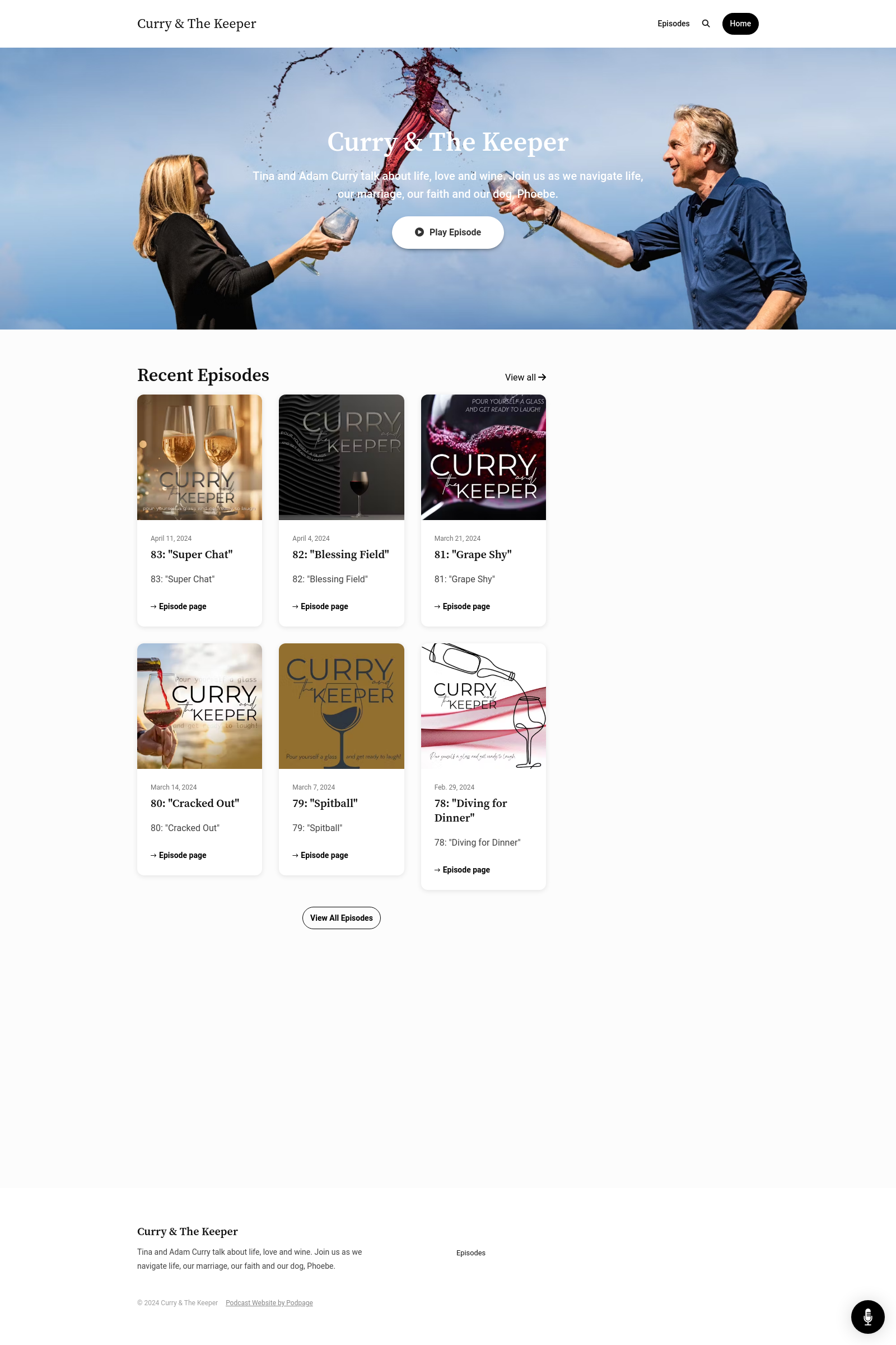 The Sapphire podcast website template
