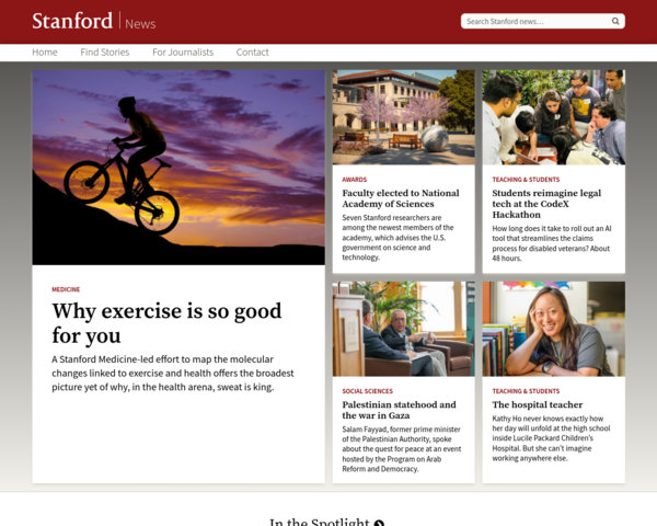 http://news.stanford.edu