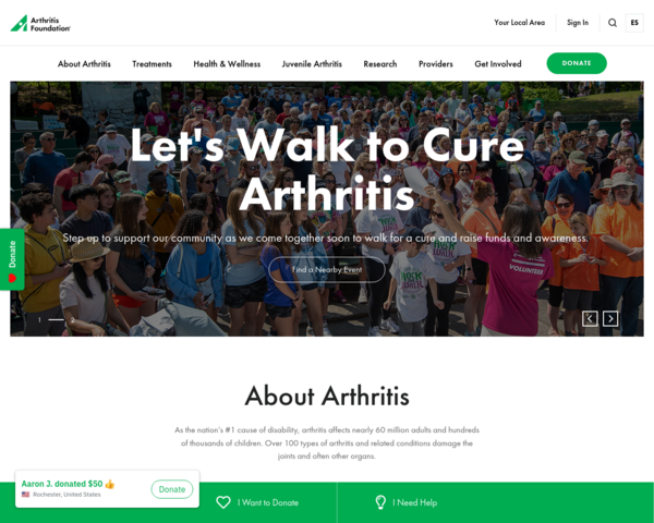 http://www.arthritis.org