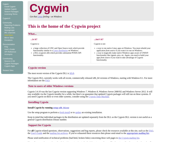 http://www.cygwin.com