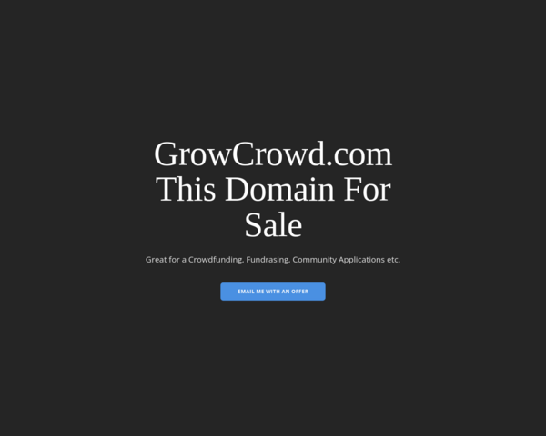http://growcrowd.com