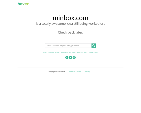http://beta.minbox.com/