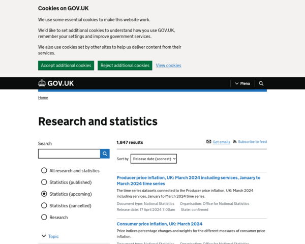 http://www.statistics.gov.uk