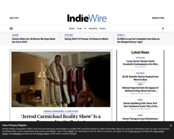 http://www.indiewire.com