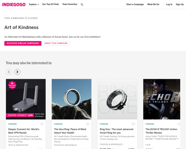 https://www.indiegogo.com/projects/art-of-kindness-technology/x/13142164#/