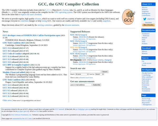 http://gcc.gnu.org