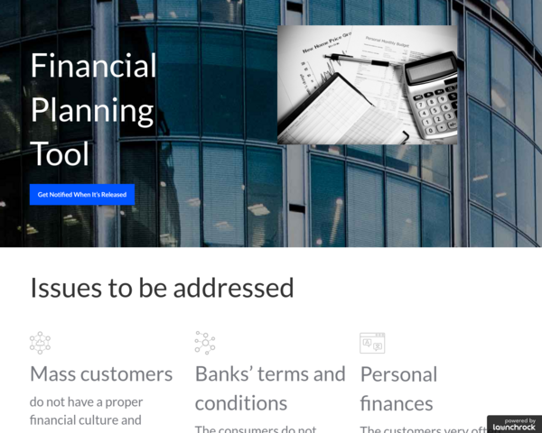 http://financial-planning-tool.launchrock.com