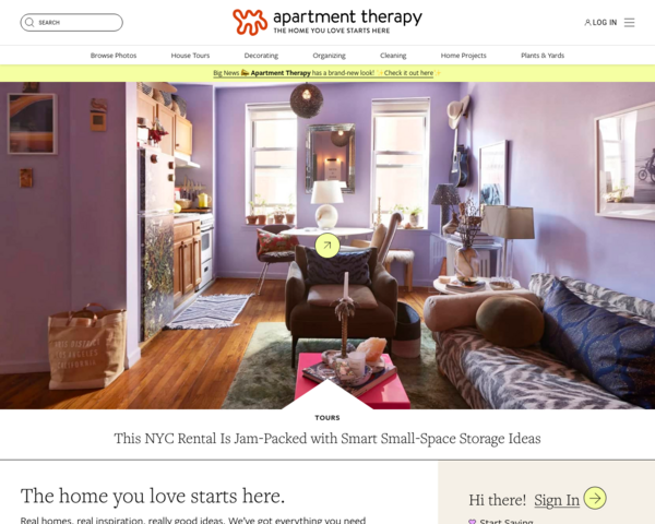 http://www.apartmenttherapy.com