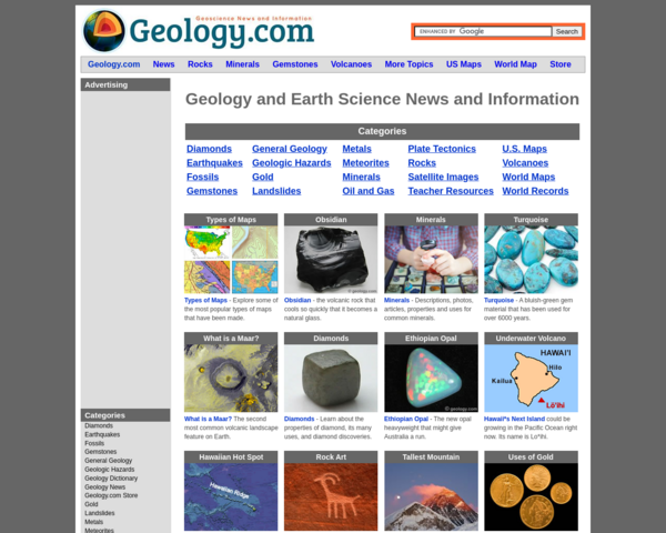 http://geology.com