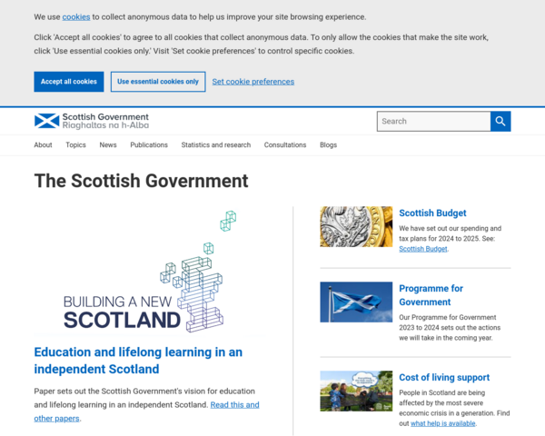 http://www.scotland.gov.uk