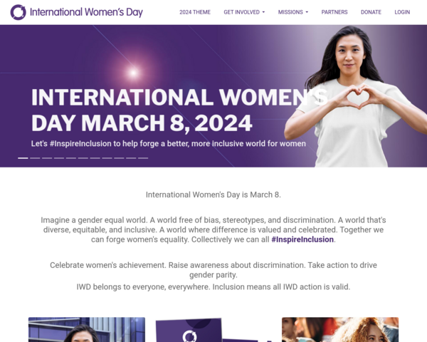 http://www.internationalwomensday.com
