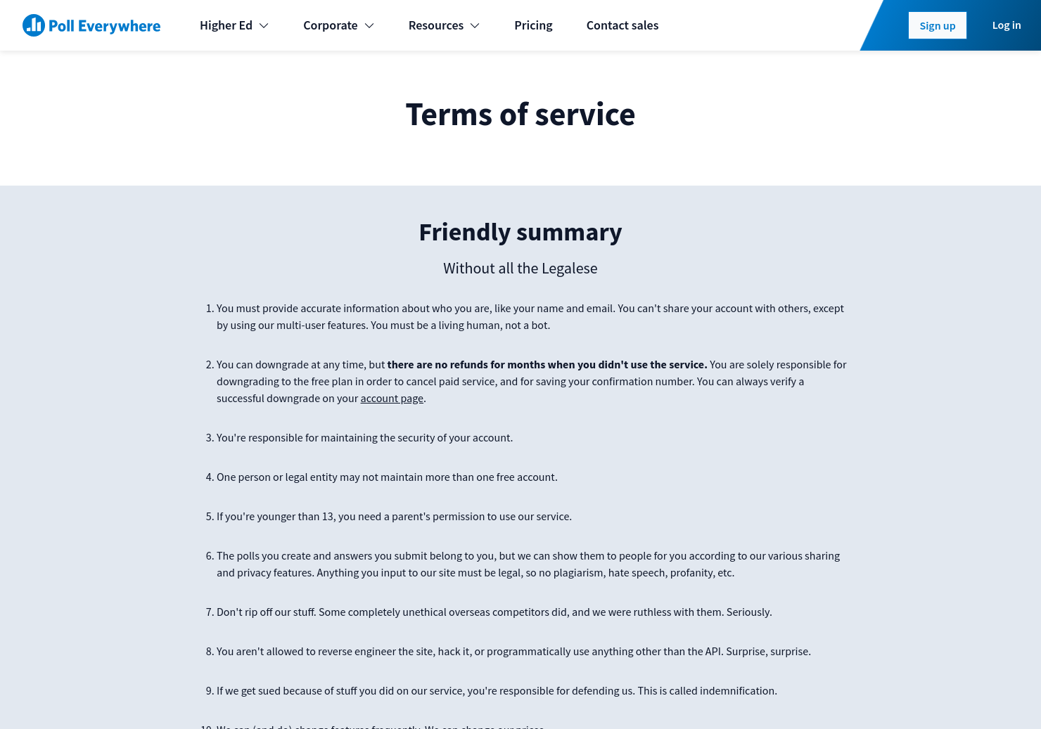 Terms of Service