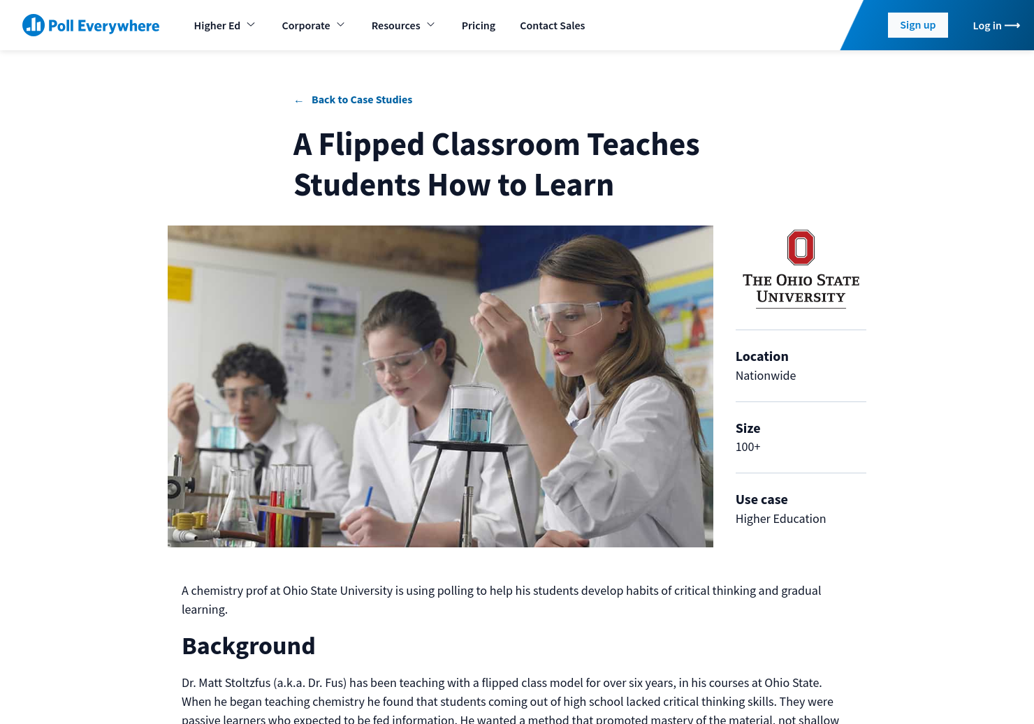 Pellissippi State Classroom Case Study