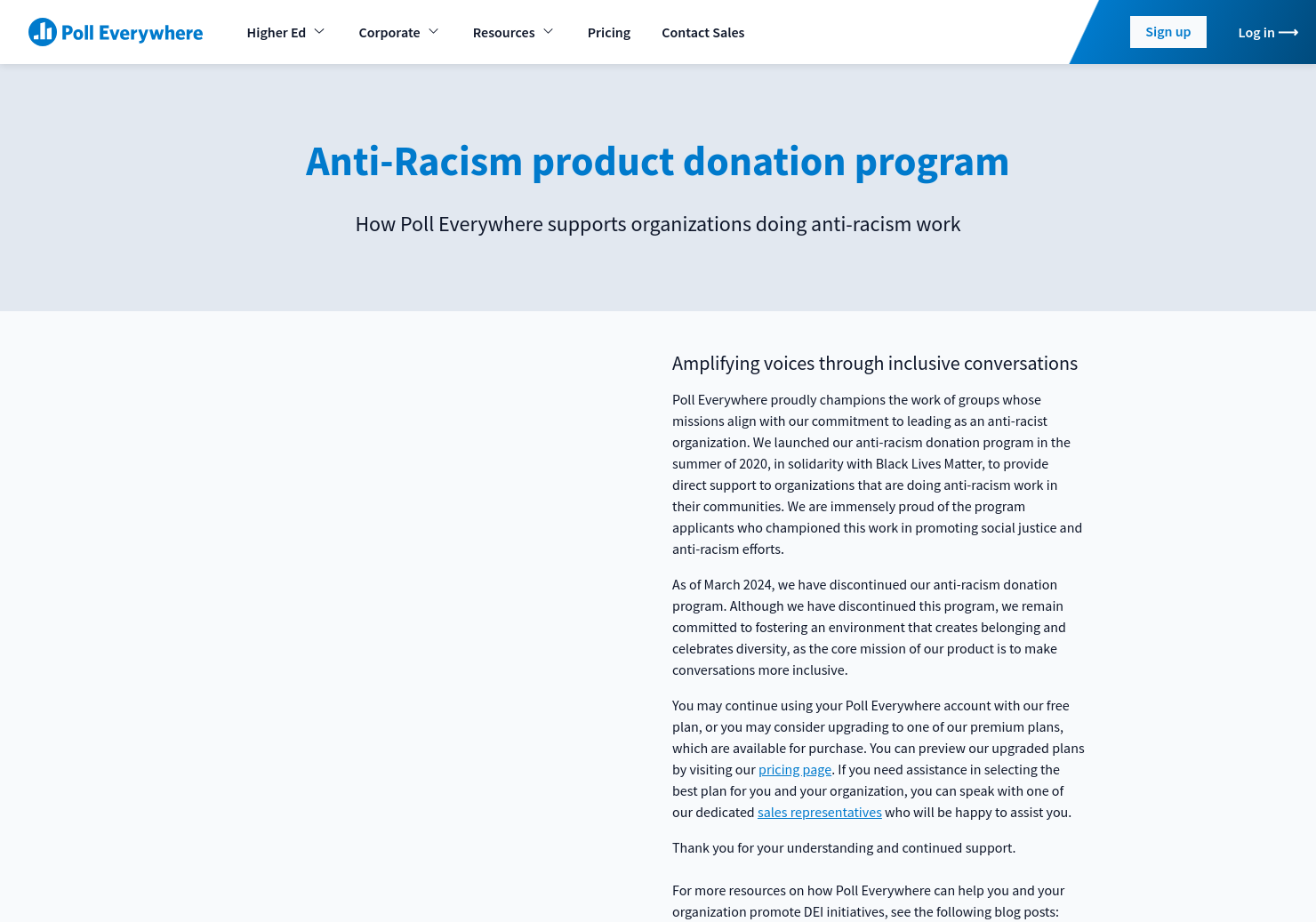 Black Lives Matter To Poll Everywhere Poll Everywhere