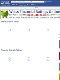 Financial Ratings Series Online: Home - Grey House &amp; Weiss