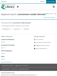 The Uncommon Reader: more formats