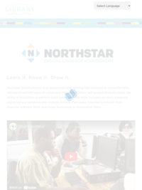 Microsoft Word (You will need a CMLibrary card to access Northstar Digital Literacy)