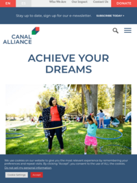Canal Alliance Website