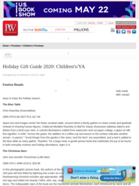Holiday Gift Guide 2020: Children's/YA