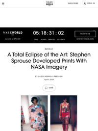 Niloo Paydar Talks About the Stephen Sprouse: Rock, Art