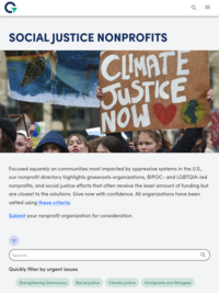 Giving Compass Directory of Reproductive Justice Nonprofits