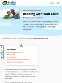 Reading with Your Child