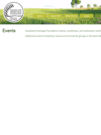 Grassland Heritage Foundation events