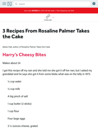 3 Recipes From Rosaline Palmer Takes the Cake