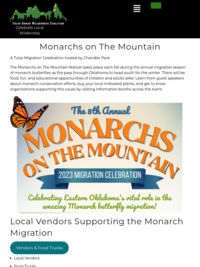 Monarchs on the Mountain - Celebrating Eastern Oklahoma's vital role in the amazing Monarch butterfly migration.