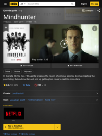 Mindhunter (TV Series 2017– ) - IMDb