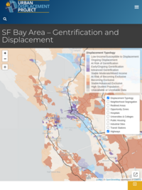 SF Bay Area - Gentrification and Displacement | Urban Displacement Project