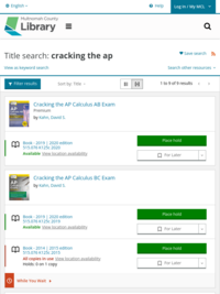 Cracking the AP Exam series from The Princeton Review