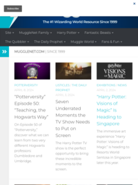 MuggleNet - The World's #1 Harry Potter Site