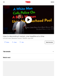 TED Talk: How to Deconstruct Racism, One Headline at a Time 