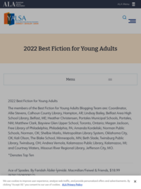 2022 Best Fiction for Young Adults (Full List)